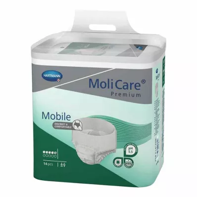 MOLICARE Premium Mobile 5 dråper størrelse XL, 14 stk MOLICARE Premium Mobile 5 dråper størrelse XL, 14 stk