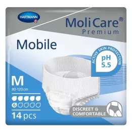 MOLICARE Premium Mobile 6 dråper størrelse M, 14 stk