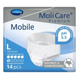 MOLICARE Premium Mobile 6 dråper størrelse L, 14 stk