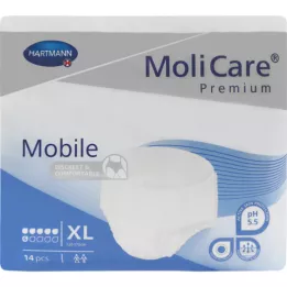 MOLICARE Premium Mobile 6 dråper størrelse XL, 14 stk