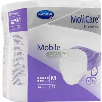 MOLICARE Premium Mobile 8 dråper størrelse M, 14 stk