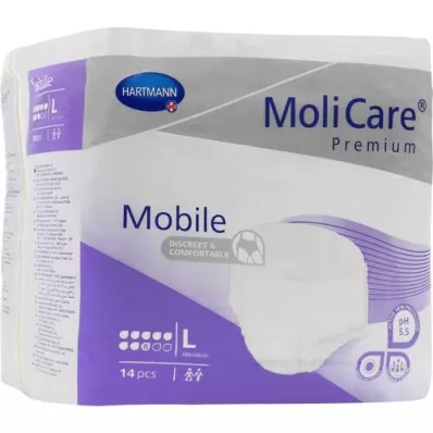 MOLICARE Premium Mobile 8 dråper størrelse L, 14 stk
