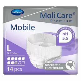 MOLICARE Premium Mobile 8 dråper størrelse L, 14 stk