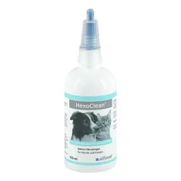 HEXOCLEAN Syreholdig ørerens for hund og katt, 150 ml