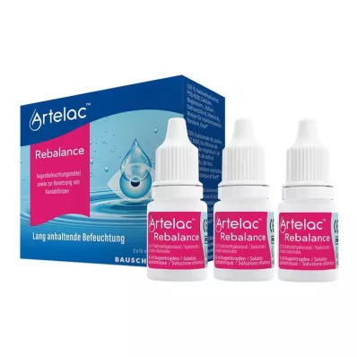 ARTELAC Rebalance øyedråper, 3X10 ml