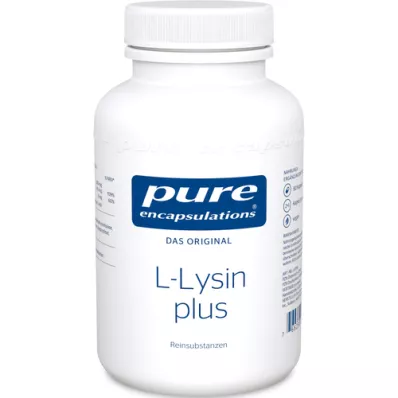 PURE ENCAPSULATIONS L-lysin plus kapsler, 90 stk