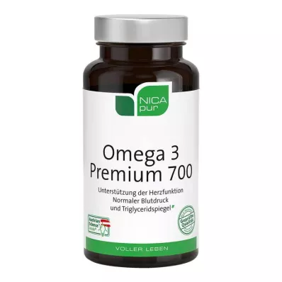 Nicapur Omega 3 Premium 700 kapsler, 60 stk Nicapur Omega 3 Premium 700 kapsler, 60 stk