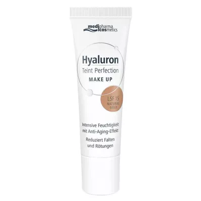 Hyaluron hudfarge perfeksjon make-up naturlig gull, 30 ml Hyaluron hudfarge perfeksjon make-up naturlig gull, 30 ml