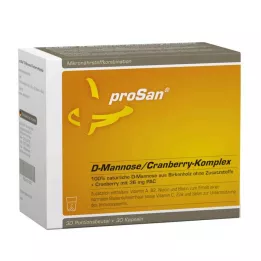 PROSAN D-Mannose/Tranebærkompleks kombinasjonspakke, 2X30 stk