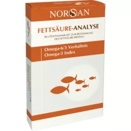 NORSAN Selvtest for fettsyreanalyse, 1 stk