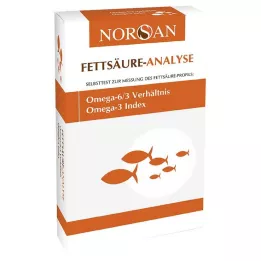 NORSAN Selvtest for fettsyreanalyse, 1 stk