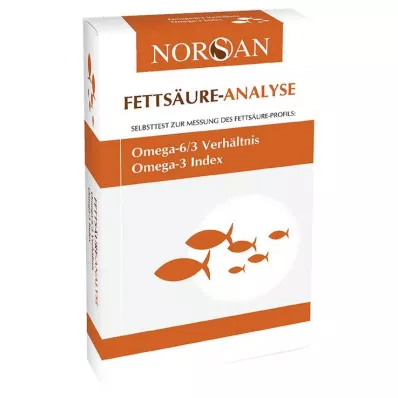 Norsan fettsyreanalyse selvtest, 1 stk Norsan fettsyreanalyse selvtest, 1 stk