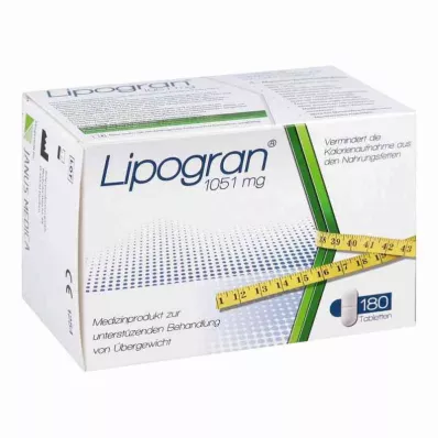 Lipogran tabletter (180 stykker) Lipogran tabletter (180 stykker)