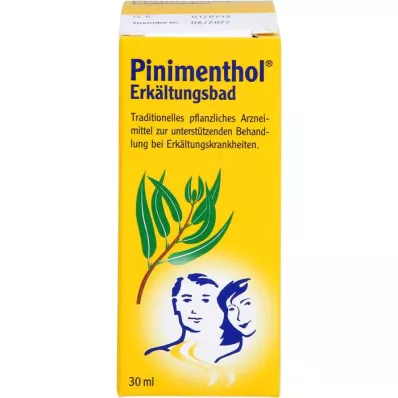 PINIMENTHOL Kaldt bad fra 12 år, 30 ml