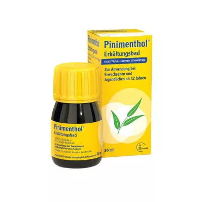 PINIMENTHOL Kaldt bad fra 12 år, 30 ml