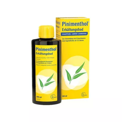 Pinimenthol® kaldt bad for alderen 12 og oppover, 190 ml Pinimenthol® kaldt bad for alderen 12 og oppover, 190 ml