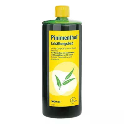 PINIMENTHOL Kaldt bad fra 12 år, 1000 ml PINIMENTHOL Kaldt bad fra 12 år, 1000 ml