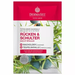 DERMASEL Badesalt fra Dødehavet rygg & Skulder, 80 g