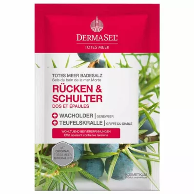 DERMASEL Badesalt fra Dødehavet rygg & Skulder, 80 g DERMASEL Badesalt fra Dødehavet rygg & Skulder, 80 g