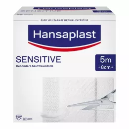 HANSAPLAST Sensitiv gips 8 cmx5 m rull, 1 stk