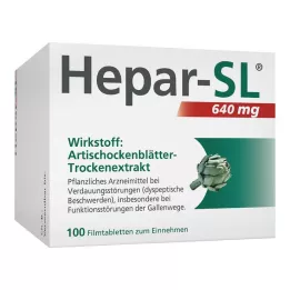 Hepar-SL® 640 mg filmdrasjerte tabletter, 100 stk