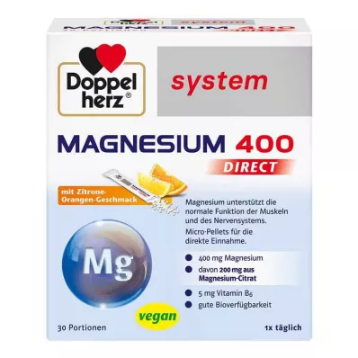Doppelherz system Magnesium 400 Direct Pellets, 30 stk