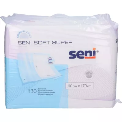 SENI Soft Super liggeunderlag 90x170 cm, 30 stk