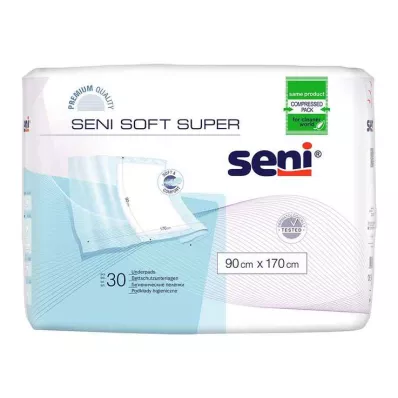 Seni Soft Super sengebeskyttelsesunderlag 90x170 cm, 30 stk Seni Soft Super sengebeskyttelsesunderlag 90x170 cm, 30 stk