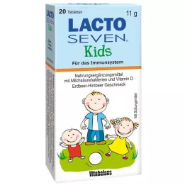 Lacto Seven Kids tabletter, 20 stk