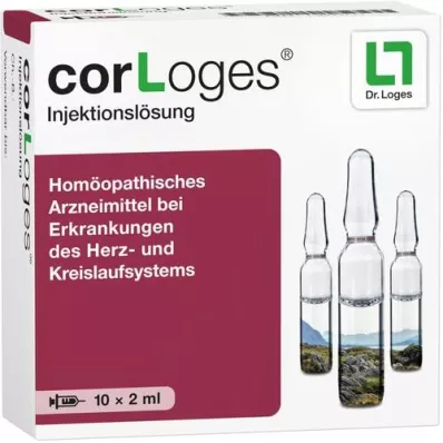 CORLOGES Ampuller med injeksjonsvæske, oppløsning, 10X2 ml