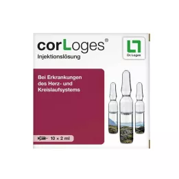 CORLOGES Ampuller med injeksjonsvæske, oppløsning, 10X2 ml