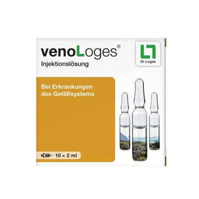 VENOLOGES Ampuller med injeksjonsvæske, oppløsning, 10X2 ml VENOLOGES Ampuller med injeksjonsvæske, oppløsning, 10X2 ml