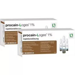 PROCAIN-Loges 1 % injeksjonsvæske, oppløsning, ampuller, 100X2 ml