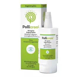 POLLICROM 20 mg/ml øyedråper, 10 ml