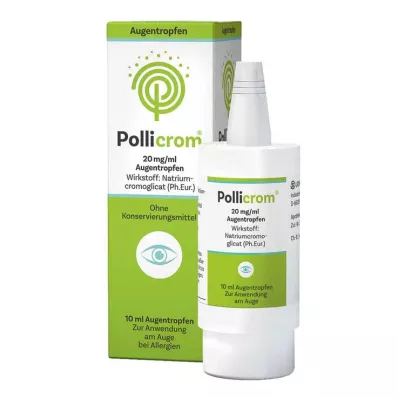Pollicrom øyedråper, 10 ml Pollicrom øyedråper, 10 ml