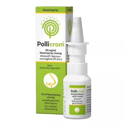 POLLICROM 20 mg/ml nesespray, oppløsning, 15 ml