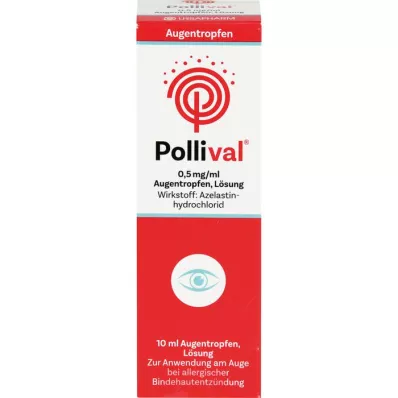 POLLIVAL 0,5 mg/ml øyedråper, oppløsning, 10 ml