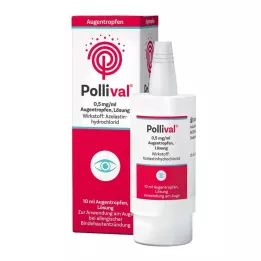 POLLIVAL 0,5 mg/ml øyedråper, oppløsning, 10 ml