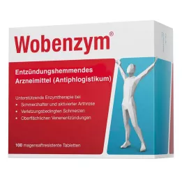 WOBENZYM enterotabletter, 100 stk