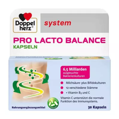 Doppelherz system Pro Lacto Balance kapsler, 30 stk Doppelherz system Pro Lacto Balance kapsler, 30 stk
