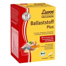 LUVOS Healing Earth Organic Dietary Fibre Plus-kapsler, 60 kapsler