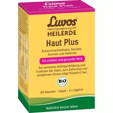 LUVOS Healing Earth Organic Skin Plus kapsler, 60 kapsler