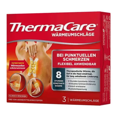 Thermacare for lokaliserte smerter, 3 stk Thermacare for lokaliserte smerter, 3 stk