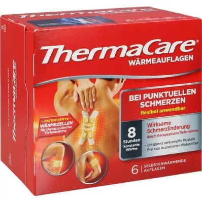 THERMACARE Varmeputer for lokal smerte, 6 stk