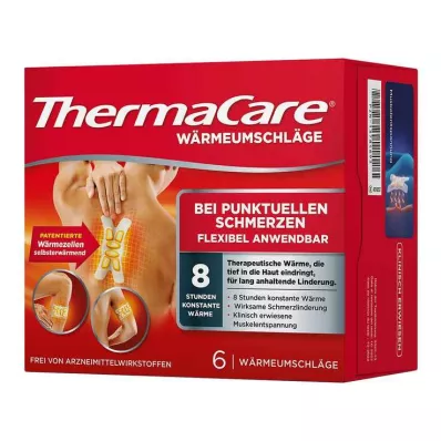 Thermacare for lokaliserte smerter, 6 stk Thermacare for lokaliserte smerter, 6 stk