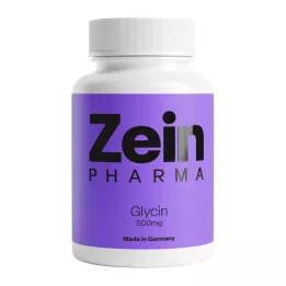 GLYCIN 500 mg i vegetabilske.HPMC kapsler ZeinPharma, 120 stk