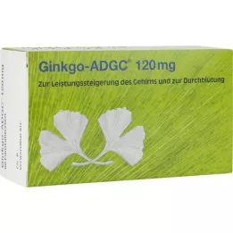 GINKGO ADGC 120 mg filmdrasjerte tabletter, 60 stk