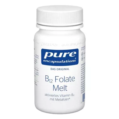 PURE ENCAPSULATIONS B12 Folat smeltetabletter, 90 stk