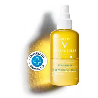 Vichy Ideal Soleil solspray + hyaluronsyre LSF 30, 200 ml Vichy Ideal Soleil solspray + hyaluronsyre LSF 30, 200 ml