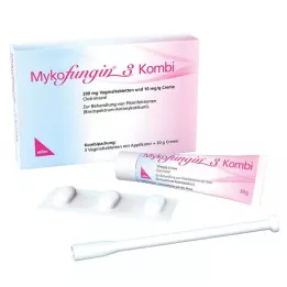 MYKOFUNGIN 3 Combi 200 mg vaginaltablett + 10 mg/g cre, 1 P